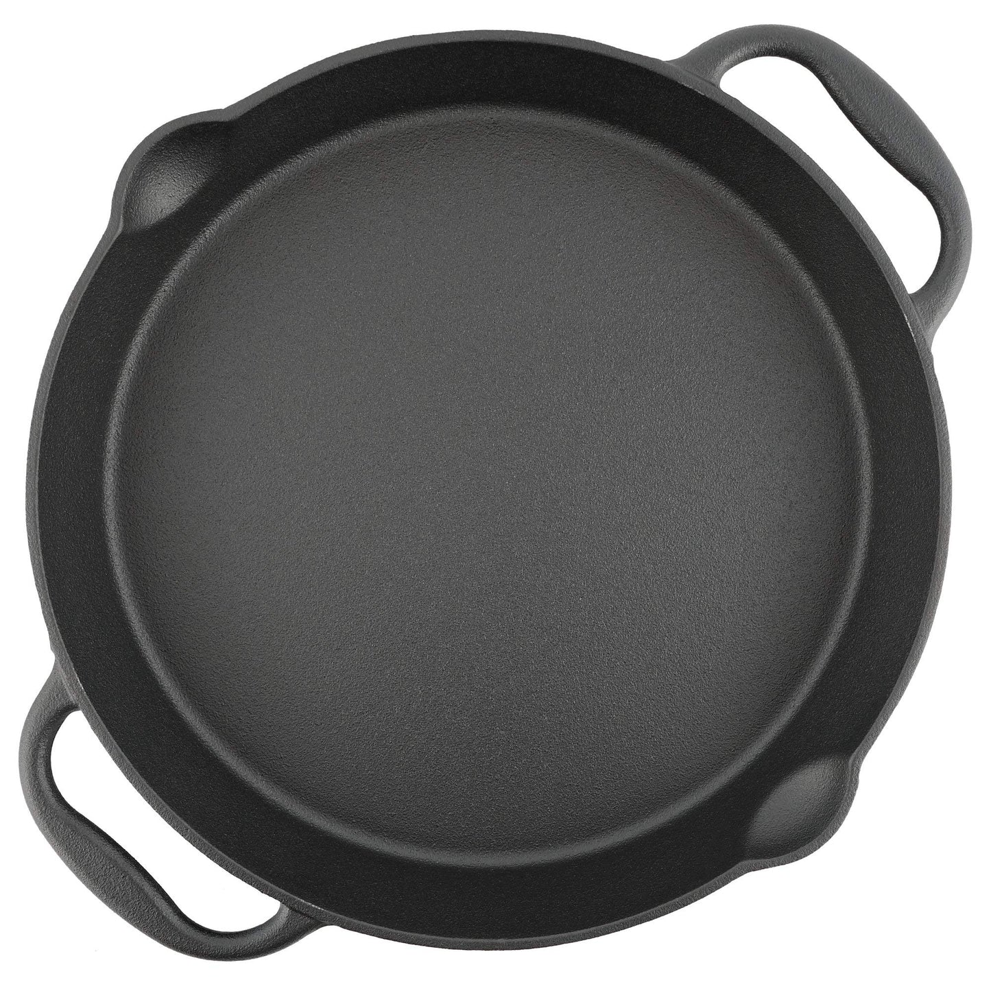 Gusseisen Grillpfanne mit Ausgiesser, Ø 35 cm