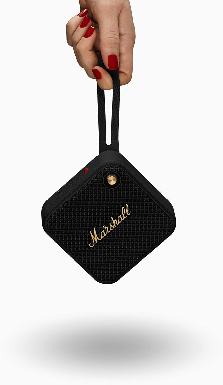 Kabelloser Bluetooth-Lautsprecher Willen, Black & Brass Willen
