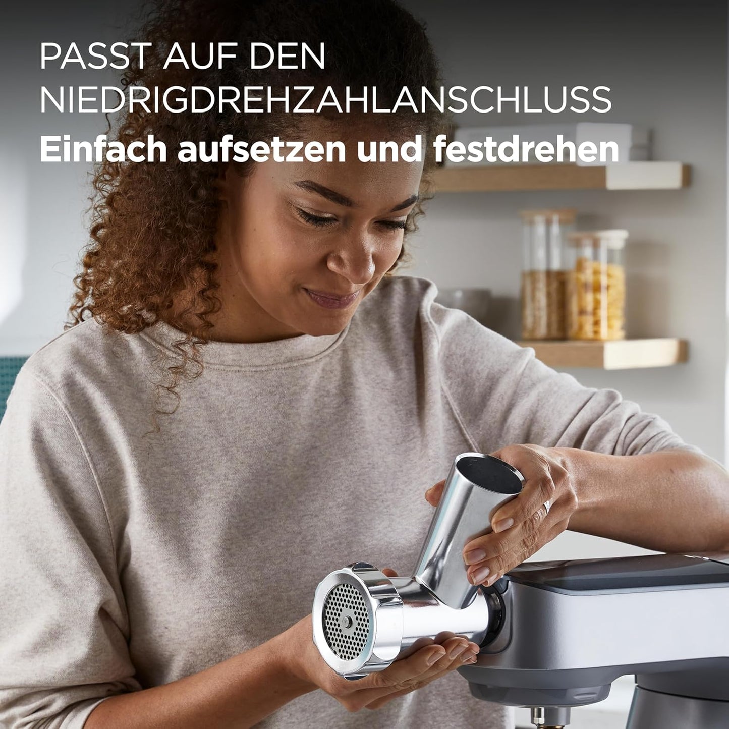 Fleischwolf-Aufsatz für Küchenmaschinen, Single
