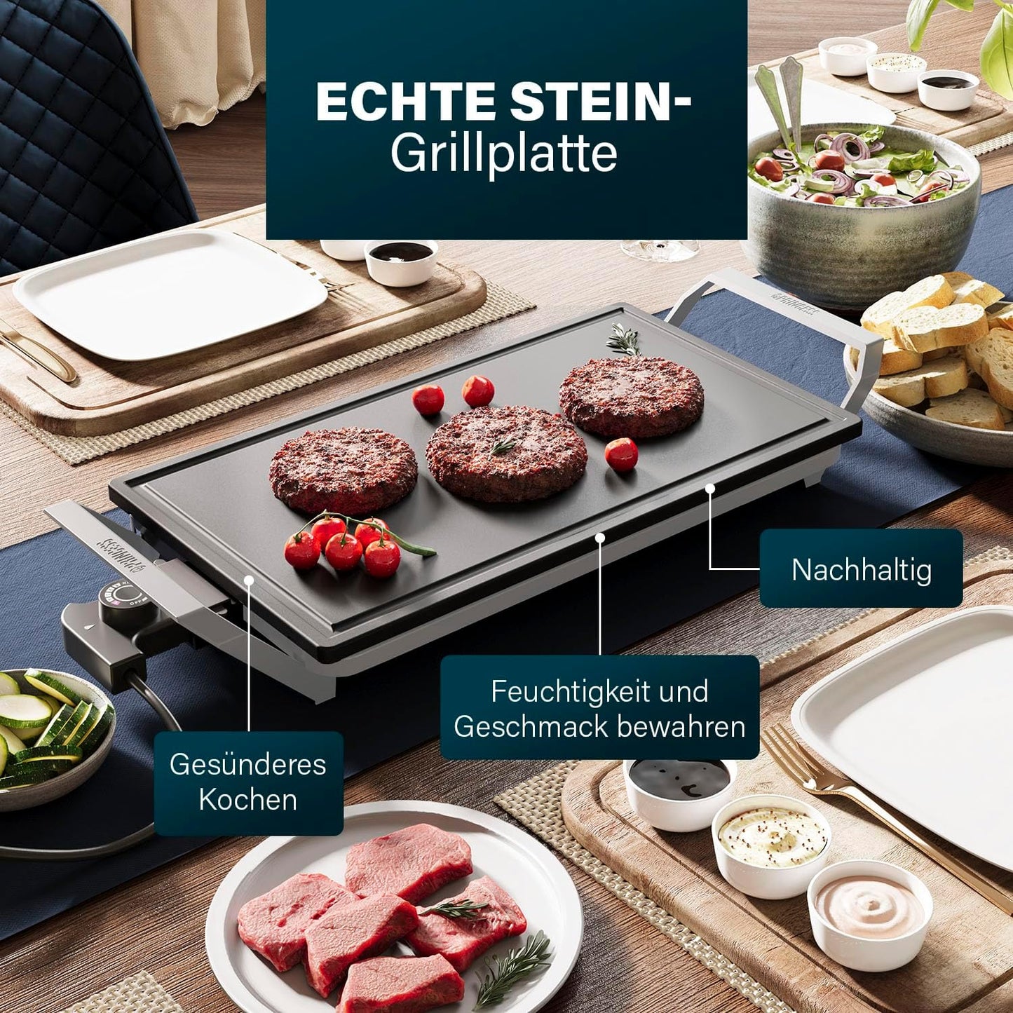 Stein Grill Table Chef Premium