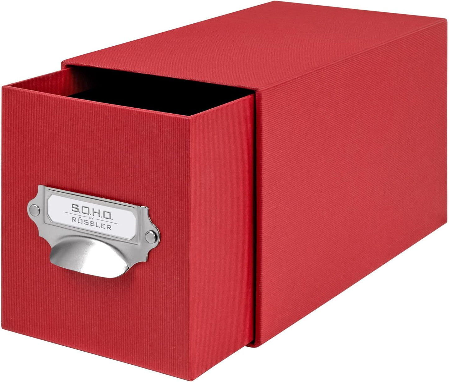 CD-Schubladenbox, Rot