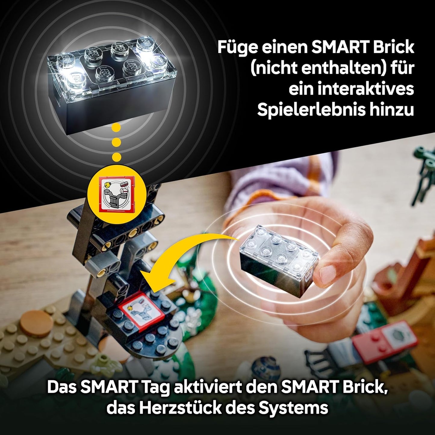 Smart Play: Jedi-Training an Yodas Hütte, Smart Play: Yoda's Hut And Jedi Training 75422