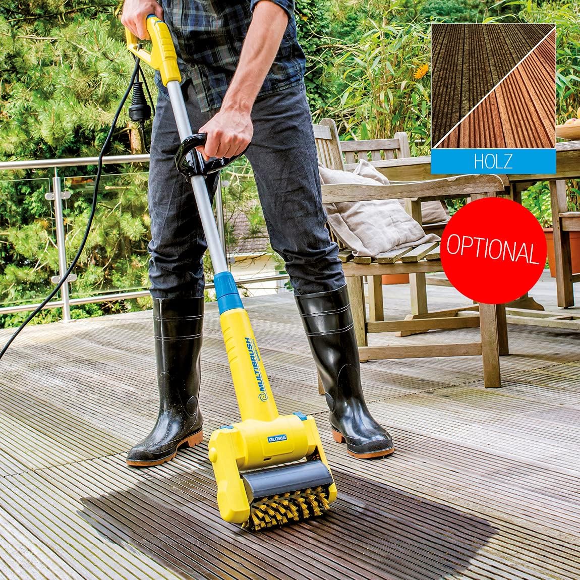 MultiBrush - Elektrische Reinigungs- und Fugenbürste, MultiBrush 230 Volt