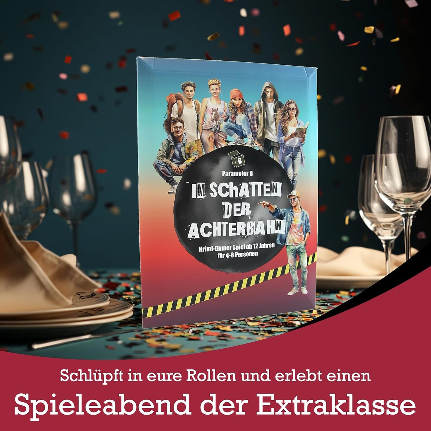 Im Schatten der Achterbahn - Krimidinner