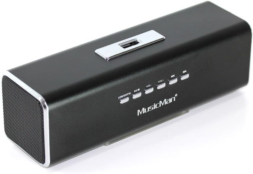 Tragbare Soundstation, Schwarz ohne Display Single