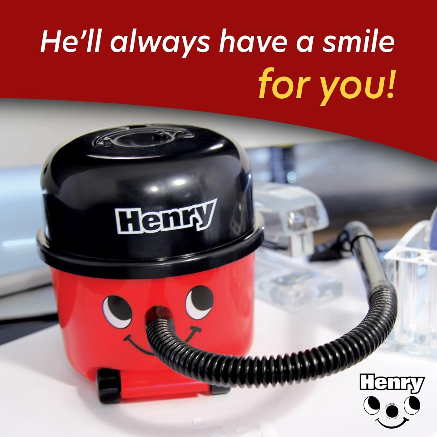 Henry Hover Tischstaubsauger PP2500HH, Batterien nicht im Lieferumfang enthalten Einzeln