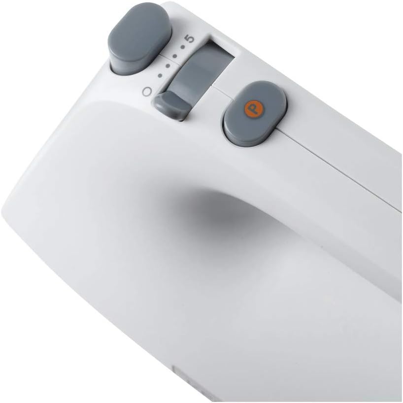 Küchenmaschine mit Edelstahl-Schüssel, Weiss Handmixer mit Schüssel