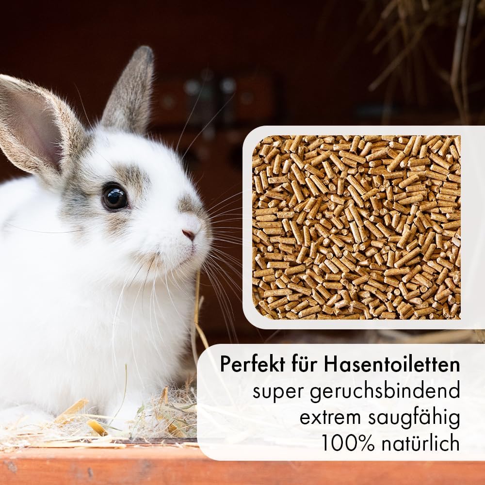 Naturholz-Kleintierpellets, 20 Liter