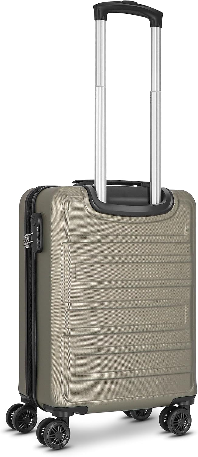 New York 2.0 - Handgepäck, Champagner-metallic Koffer S (55 cm)