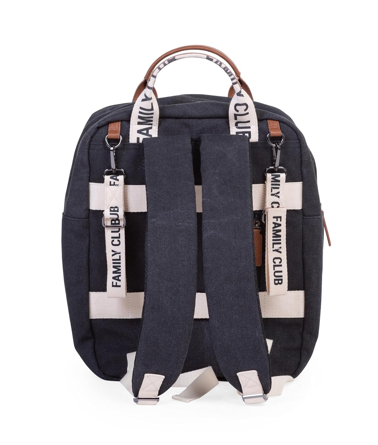 Wickelrucksack mit 11 Fächern und Isotherm-Taschen, Noir