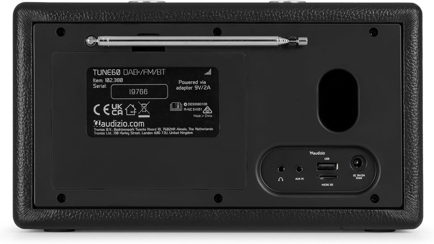 DAB+ Radio Tune60, Schwarz