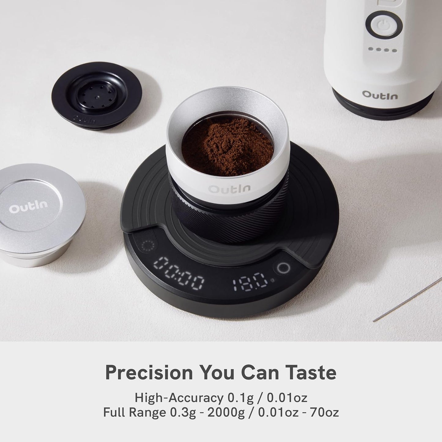Digitale Kaffeewaage Claro mit Timer