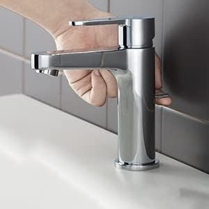 Wasserhahn, A: Chrom