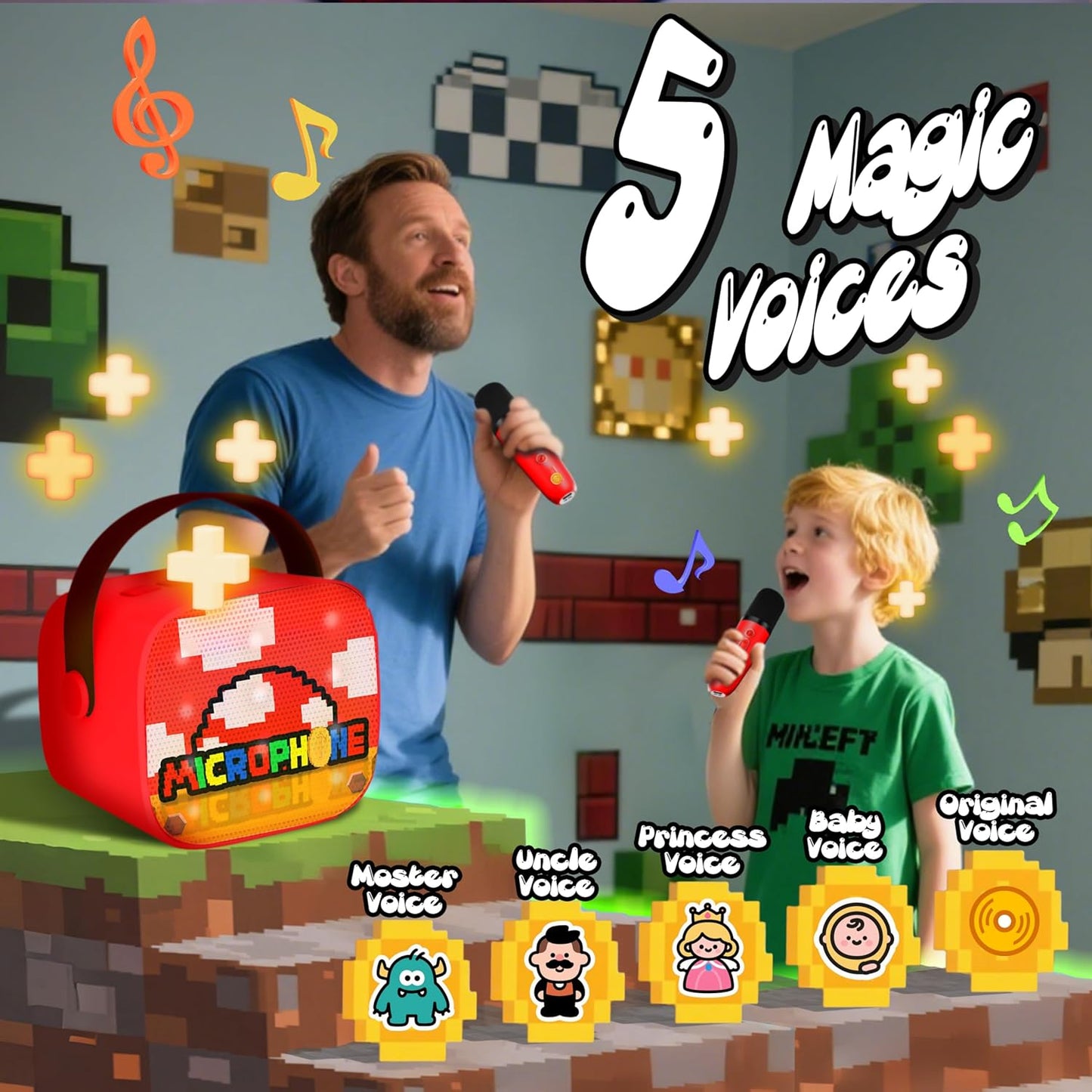 Tragbare Karaoke-Maschine für Kinder