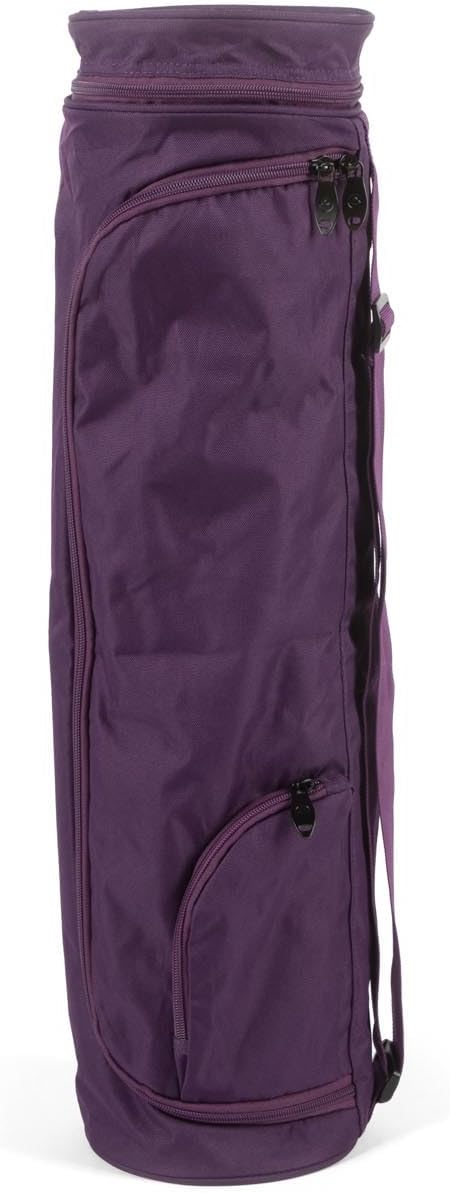 Yogatasche für Matte & Zubehör (spritzwassergeschützt), Lila 60 cm