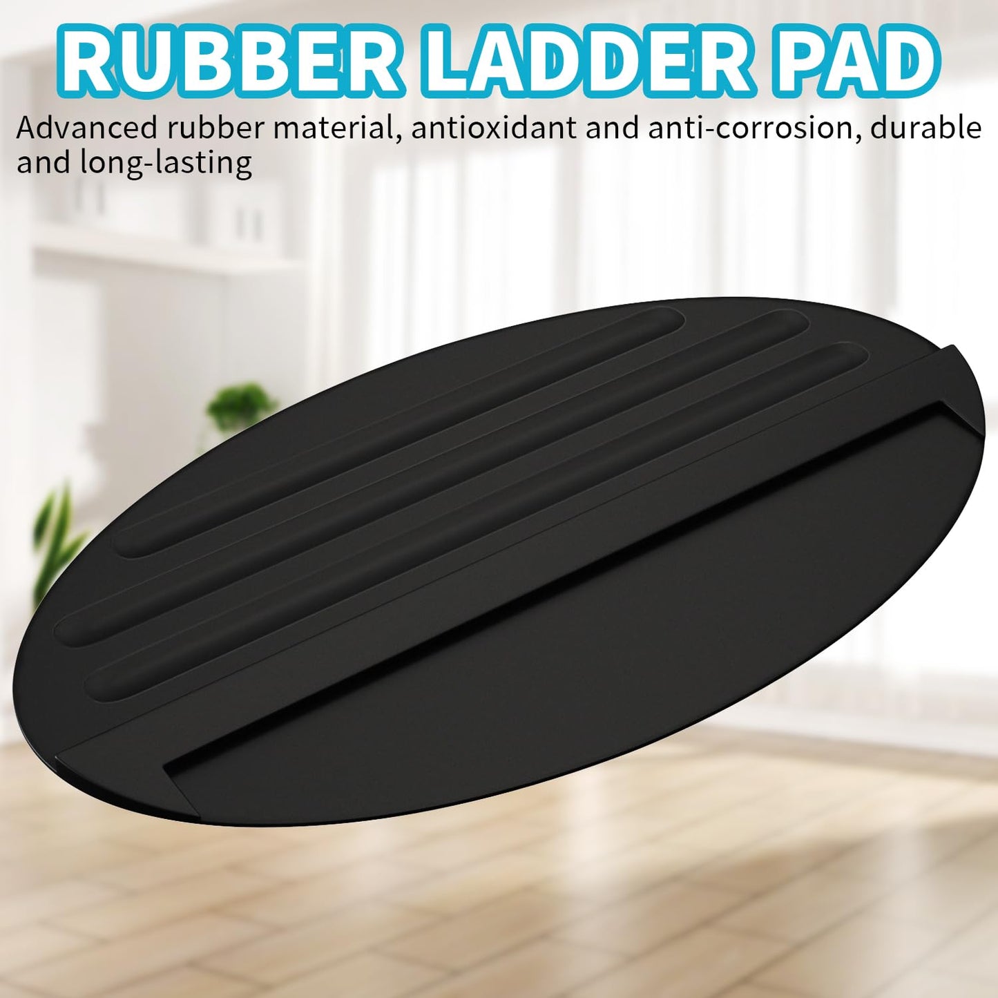 Anti-Rutsch-Leiter-Stop-Matte, Schwarz