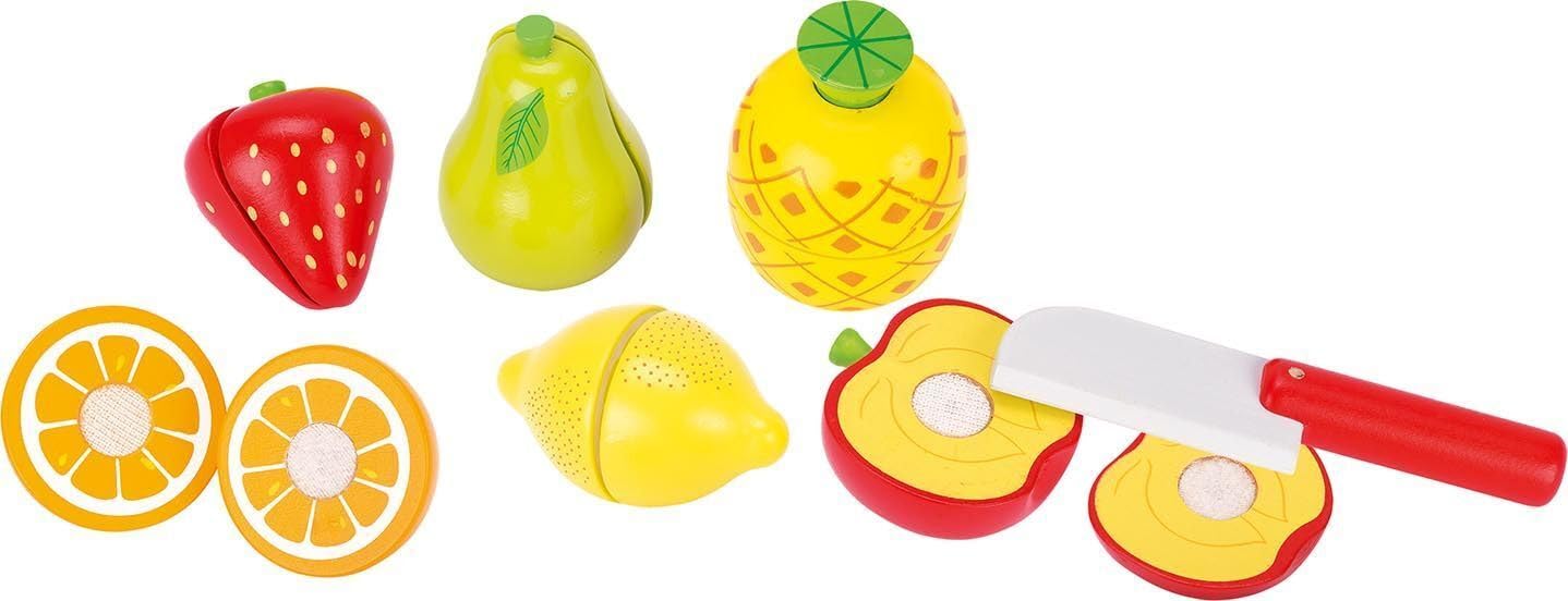 Obstspielzeug-Set mit Klettverbindung