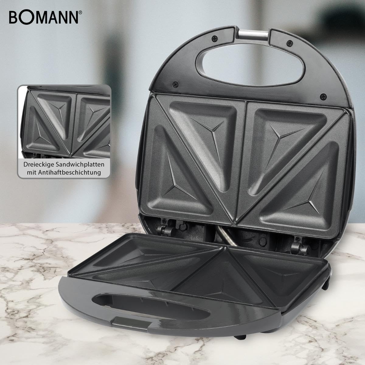 ST5016CB Sandwitch-Maker, Grau