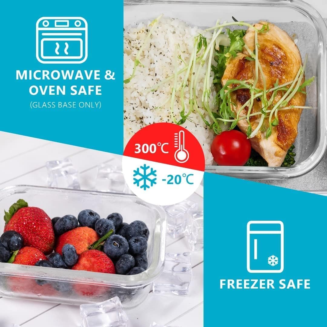 Meal Prep - 10-teiliges Frischhaltedosen-Set