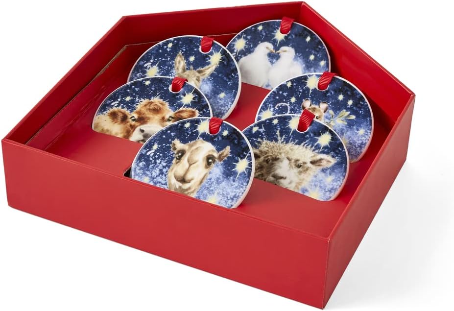 Christbaumschmuck-Set (6 Stück)