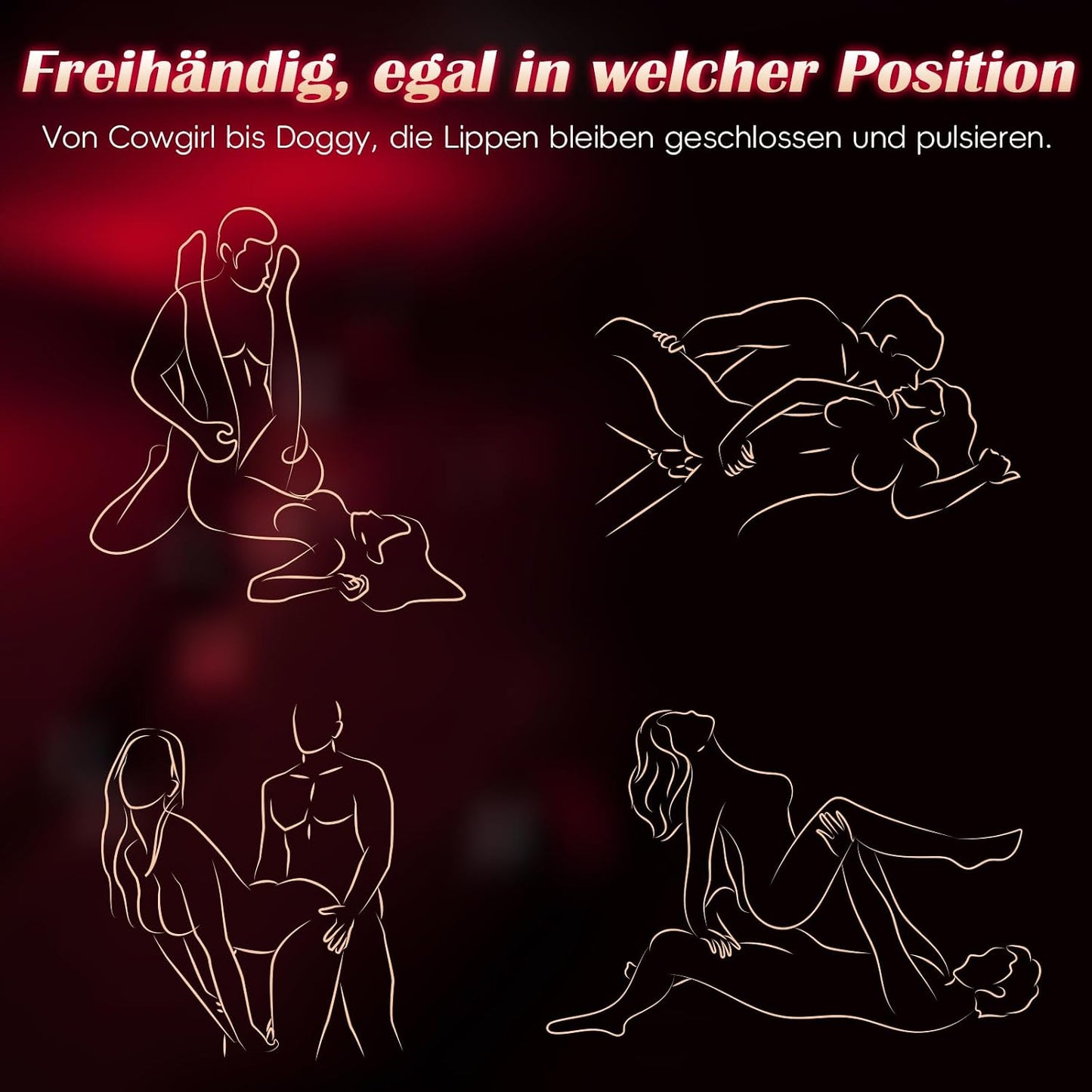 Strap on Vibrator mit App Steuerung