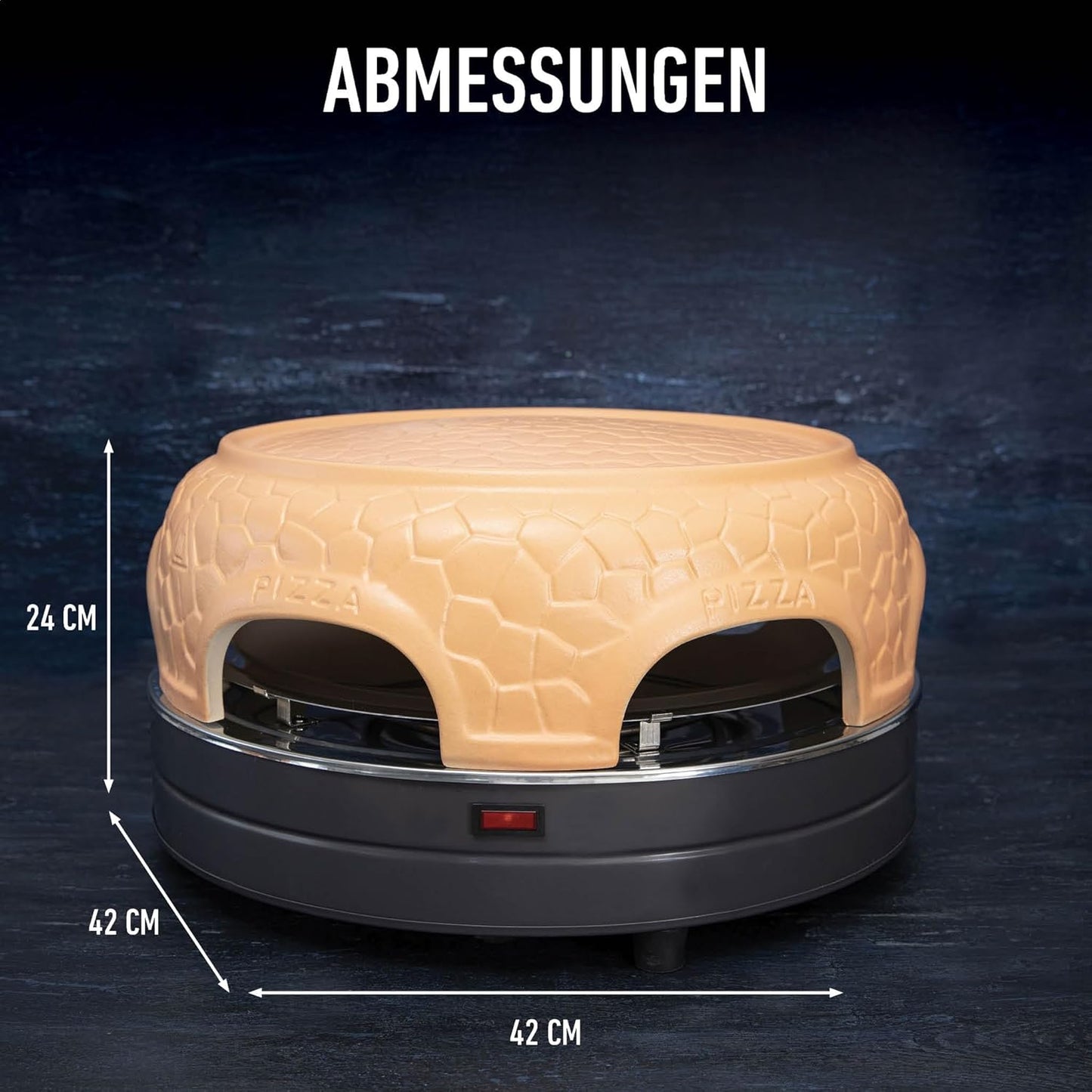Pizzaofen für 6 Personen, Für 6 Personen