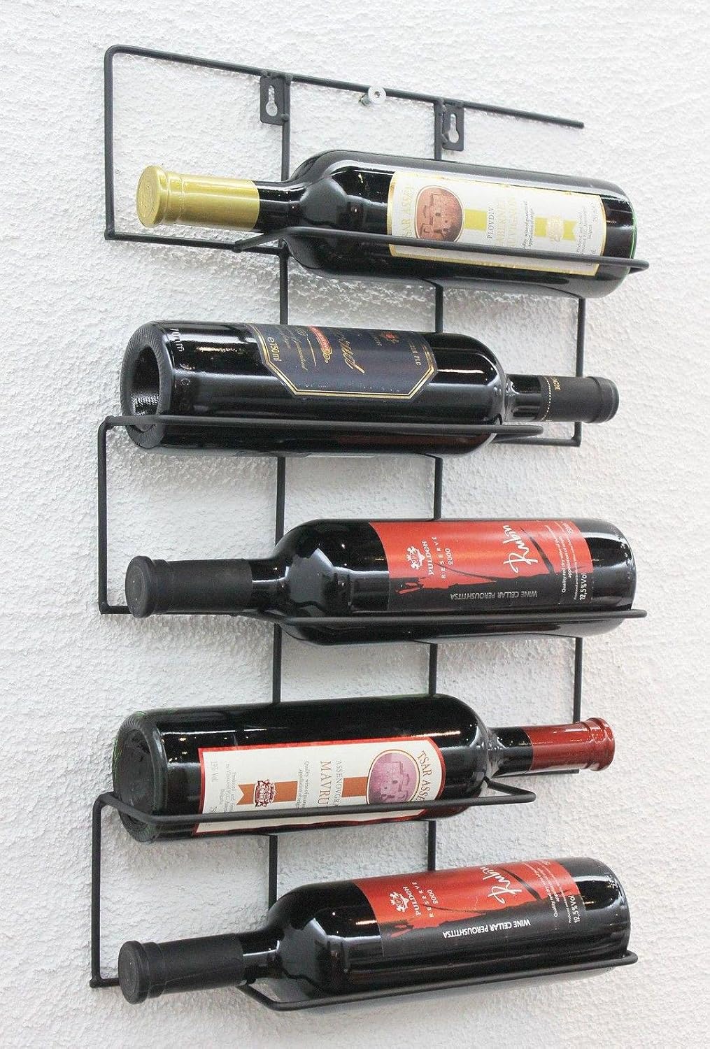 Weinregal für die Wand