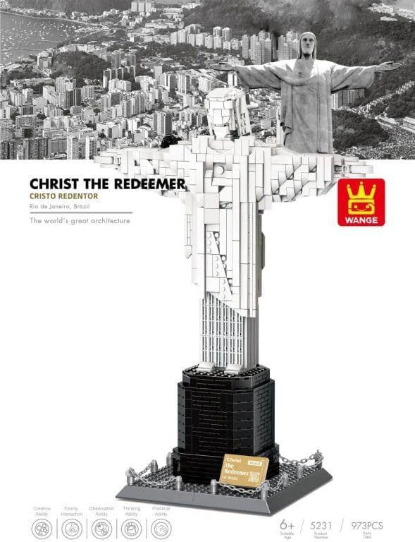 Architektur-Bausatz: Christus Von Rio De Janeiro, Christus Von Rio De Janeiro