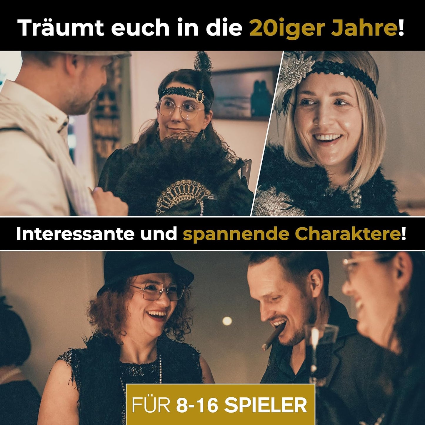 1920 Die Flüsterkneipe – Jazzmusik, Flapper-Kleidchen und ein Mord