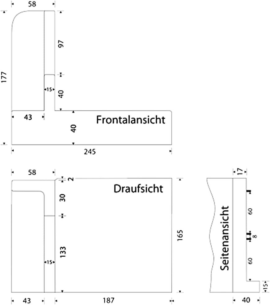 Ersatz-Schlitten für Allesschneider
