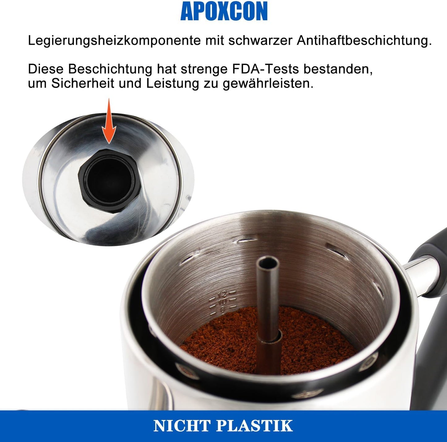 Elektrischer Kaffee-Perkolator