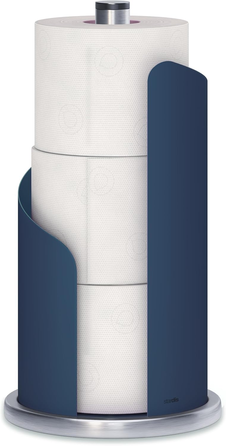 Halter für Küchenrolle, Prussian Blue