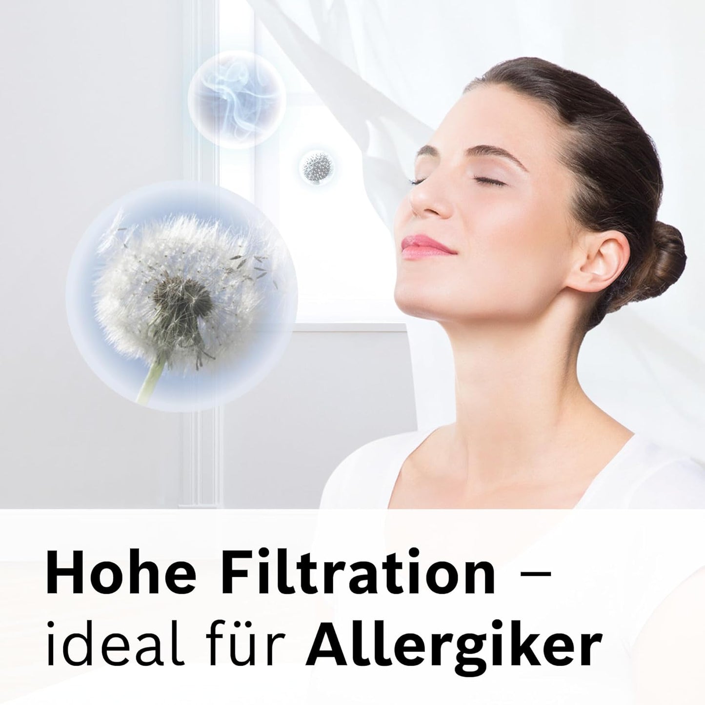 Beutelloser Staubsauger Serie 6 ProFamily für Allergiker, Spielzeugfalle Blau
