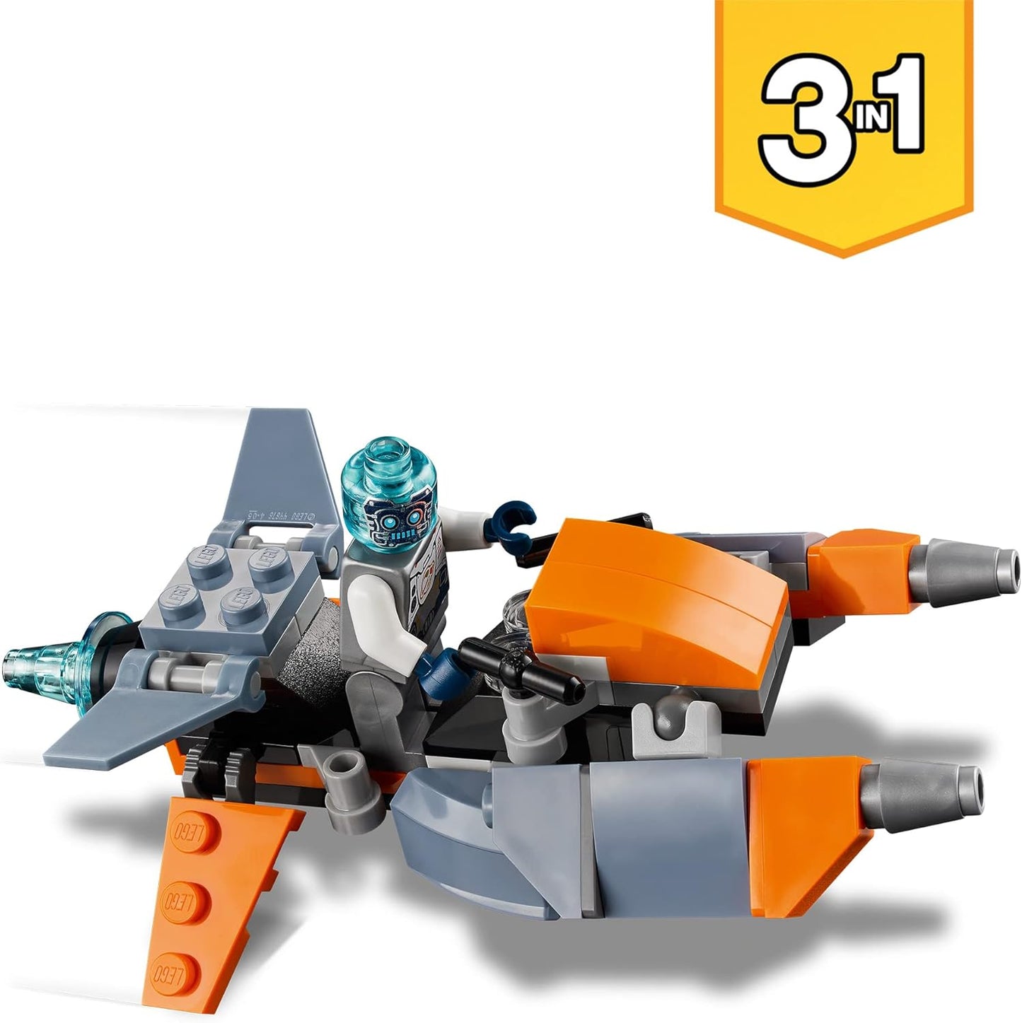 3in1 Cyber-Drohne, Single