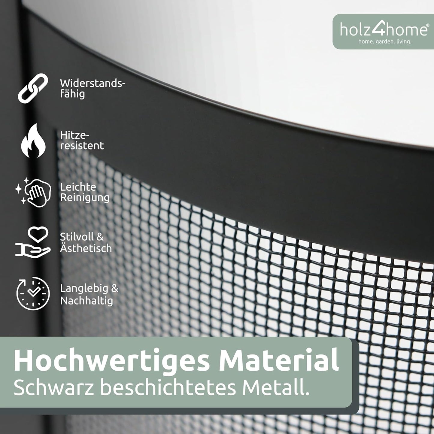 6-teiliges Kaminbesteck-Set
