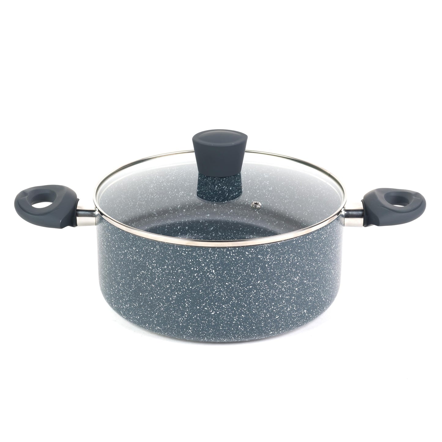 Induktionskochtopf mit Glasdeckel 24 cm (4,5 L), 24 cm Topf