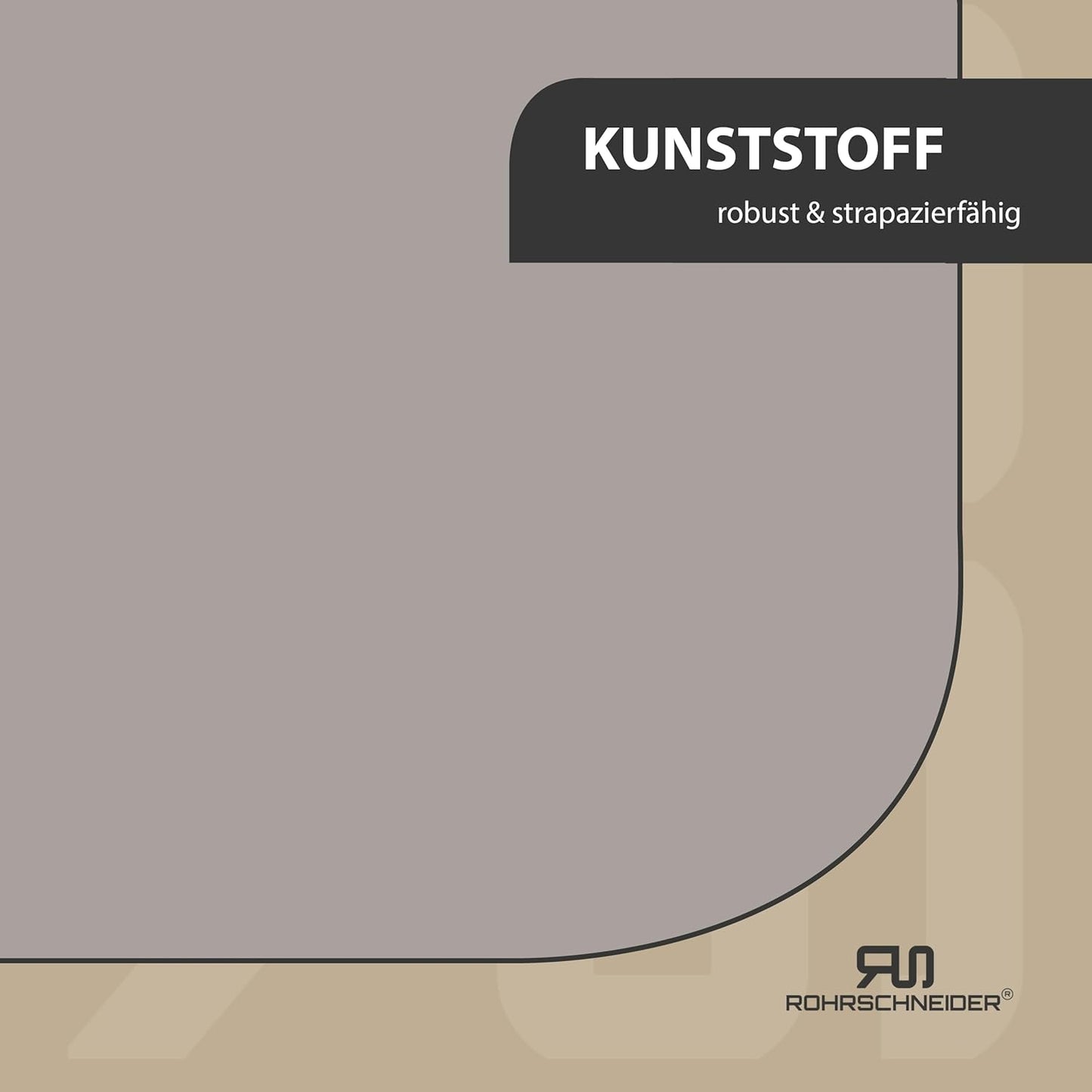 Transportbox für Katzen mit Griff, Grau