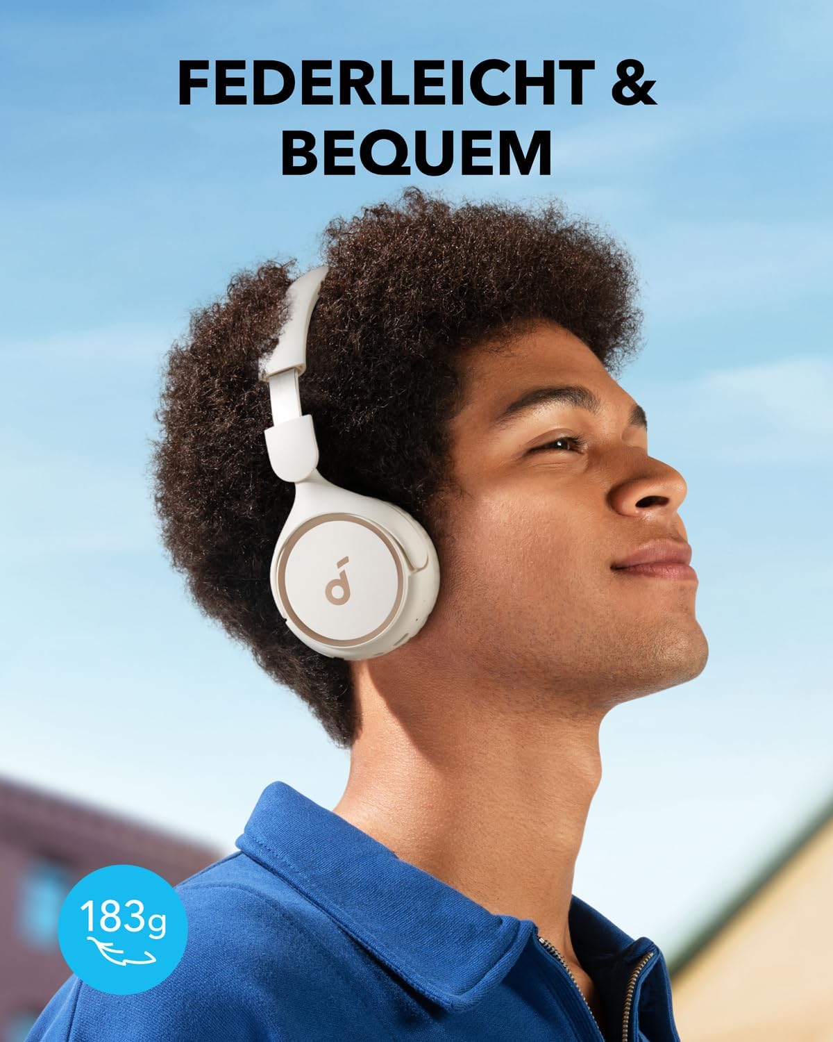 Kabellose On-Ear Kopfhörer H30i, Perlweiss