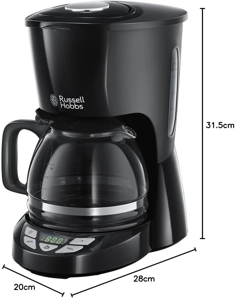 Kaffeemaschine mit Timer & Tropf-Stopp