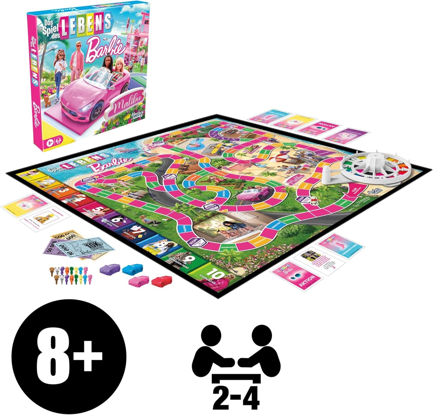 Das Spiel des Lebens: Barbie Edition Brettspiel, Barbie