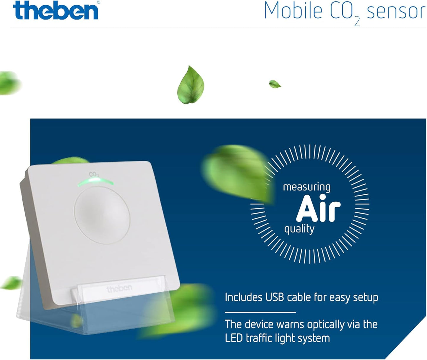 Transportabler CO2 Sensor AMUN 716
