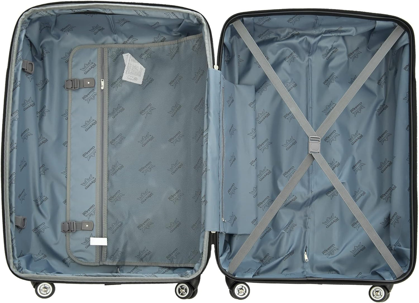 Luxus Kofferset aus ABS, 3.tlg Set Champagne