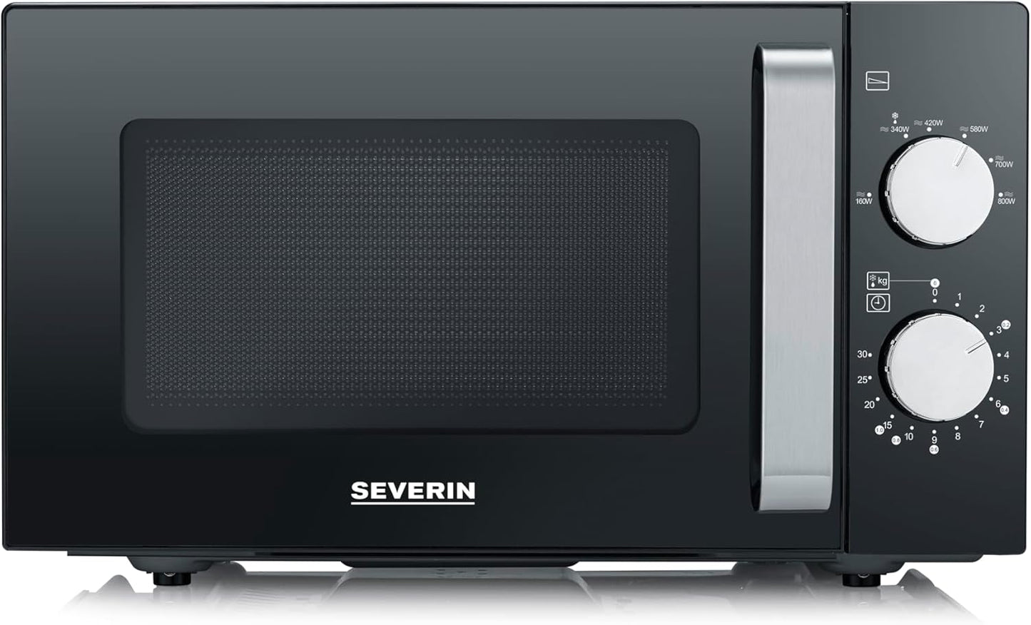 Mikrowelle MW7761, Black/Silver
