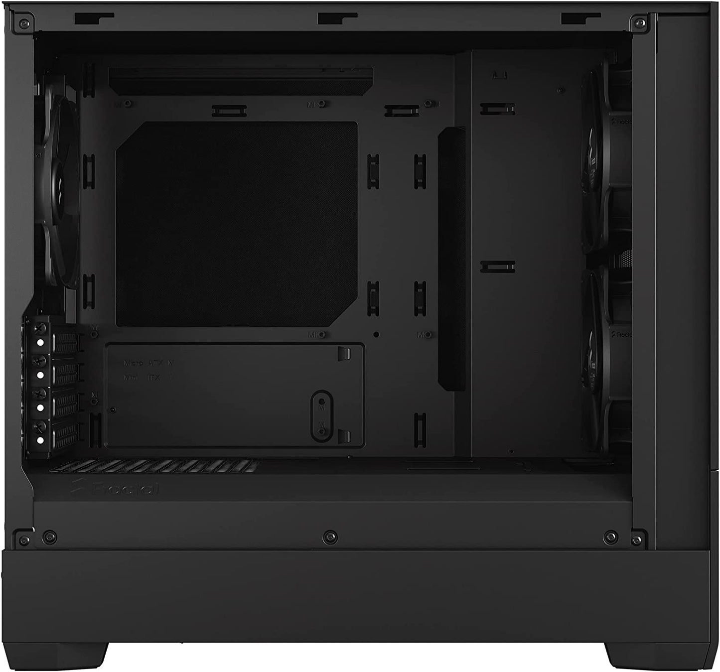 Pop Mini Silent Black Solid, Tower-Gehäuse