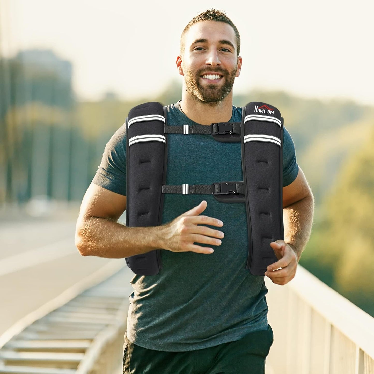 Verstellbare Gewichtsweste für Krafttraining (5 kg), 5 Kilogramm