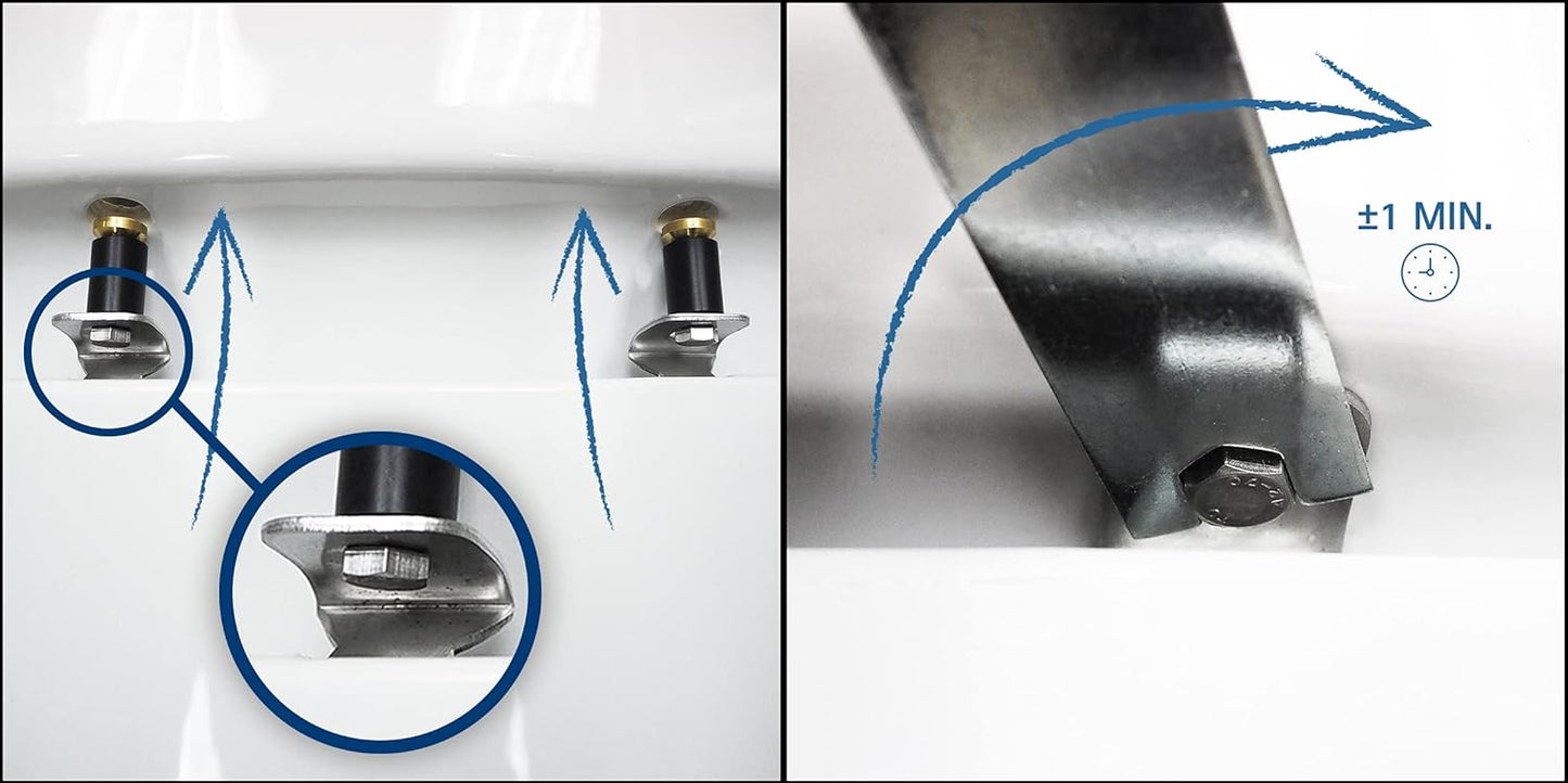 Toilettensitz Easy-Clean