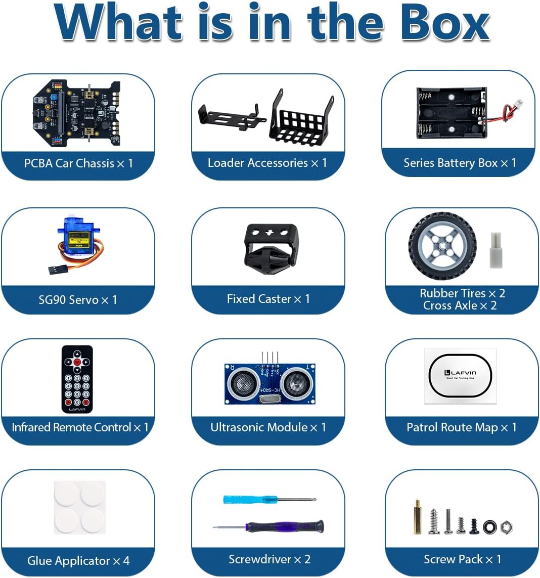 MicroBit Smart Robot Car für MakeCode & MicroPython