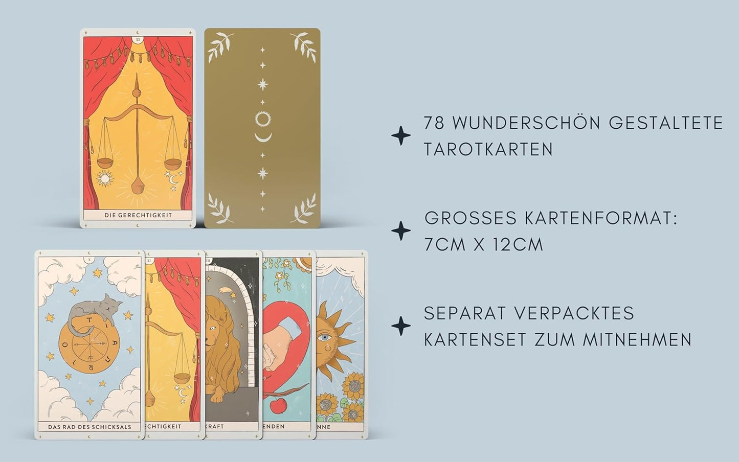 Tarotkarten, Karten