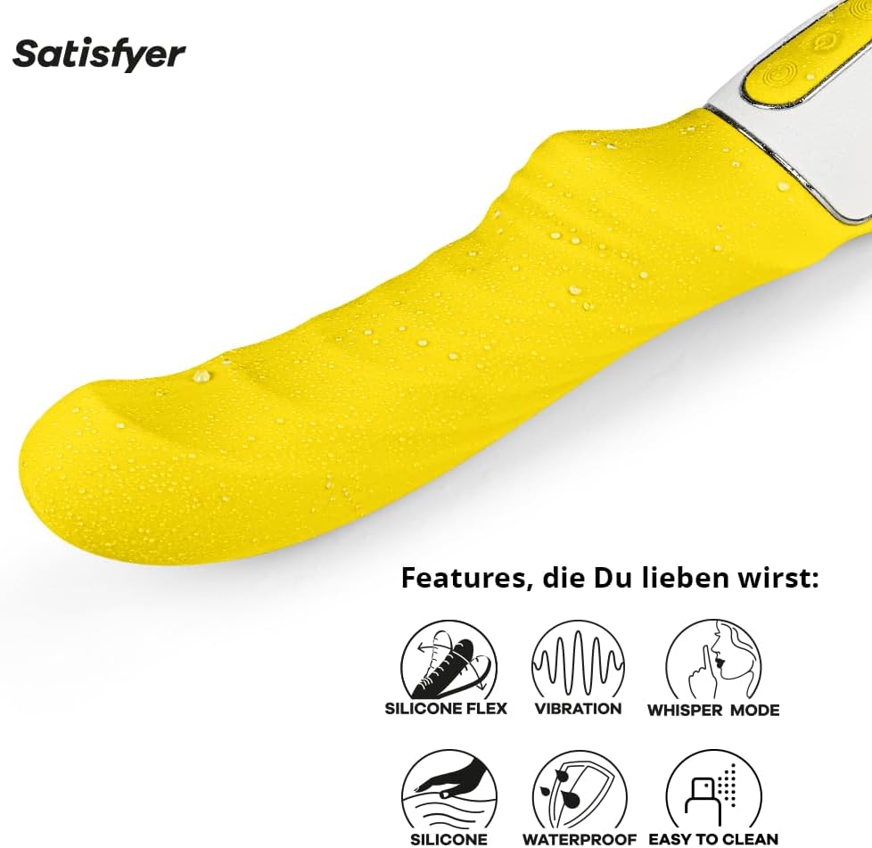 G-Punkt Dildo Vibrator Yummy Sunshine mit 12 Vibrationsmodi, Yummy Sunshine