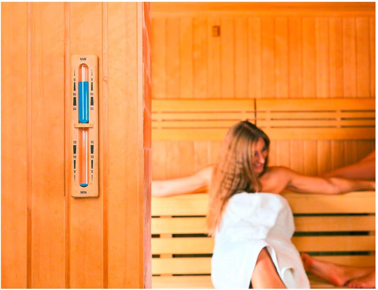 Sauna-Sanduhr, Blau